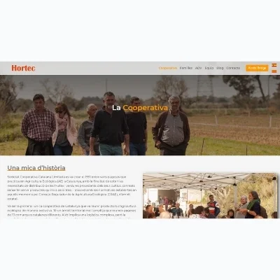 Vista móvil · Hortec Cooperativa